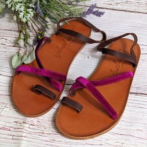 FREE PEOPLE STRAPPY SANDALS